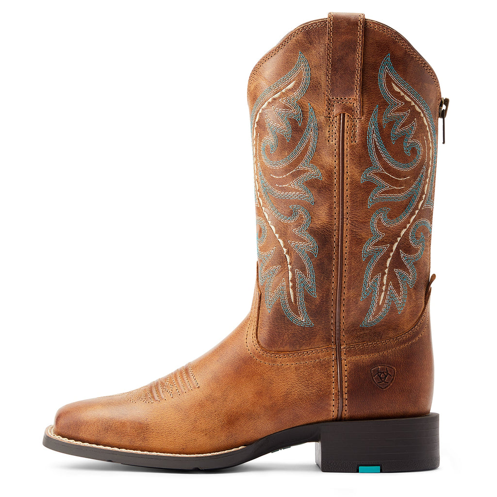 Ariat Round Up Back Zip Boot