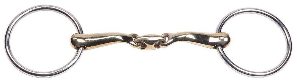 Zilco Curved Gold Training Snaffle