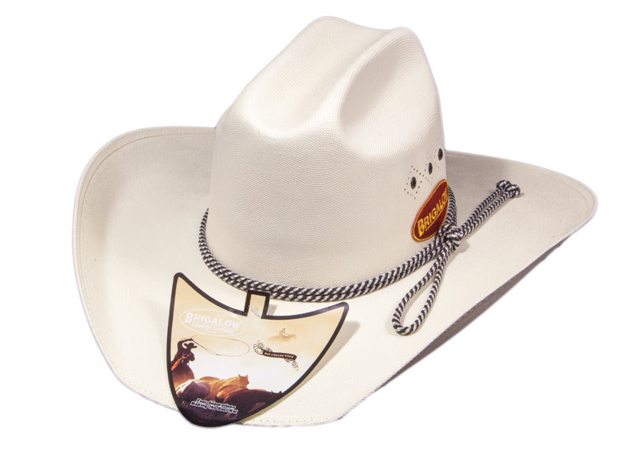 Brigalow Triple Diamond White Hat