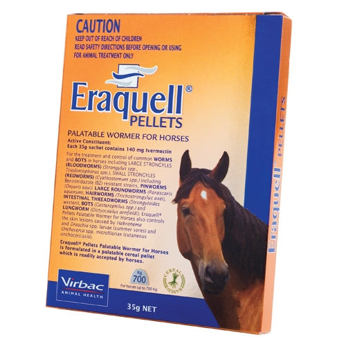 Eraquell Wormer & Boticide Pellets 35gm Virbac