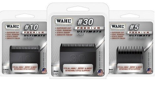 Clipper Spare Blade Wahl Premium For Km & Other Clippers Size 10 1.8mm Medium