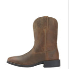 Roper Boots Ariat Heritage Wide Square Toe Brown Mens