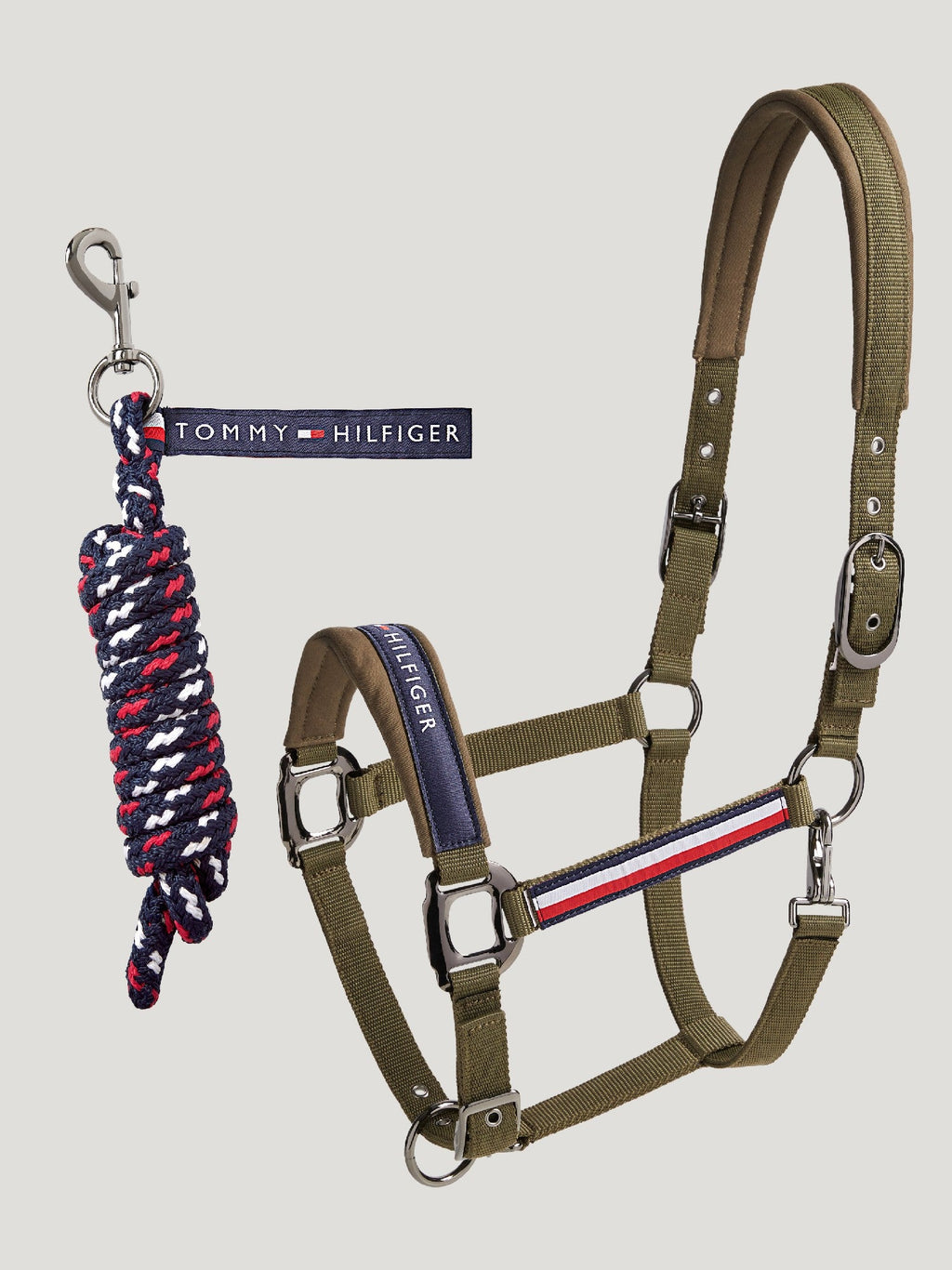 Headstall Tommy Hilfiger Yale With Lead Utility Olive