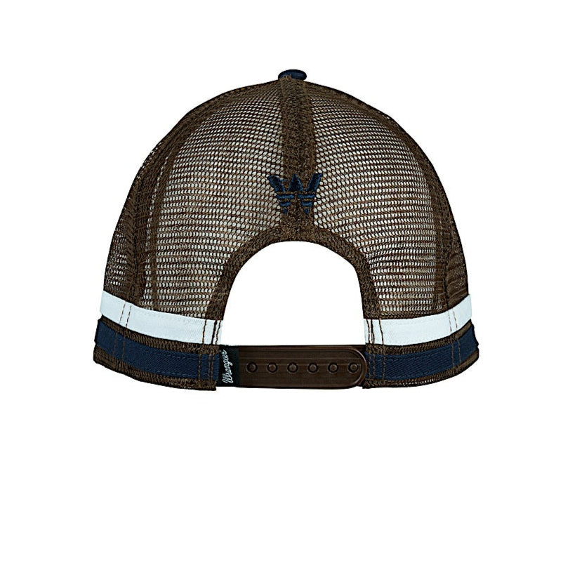 Wrangler Joel High Profile Trucker Cap - Navy