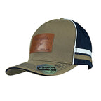 Wrangler Damon High Profile Cap - Tan/Navy
