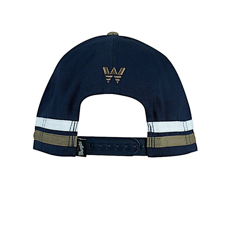 Wrangler Damon High Profile Cap - Tan/Navy