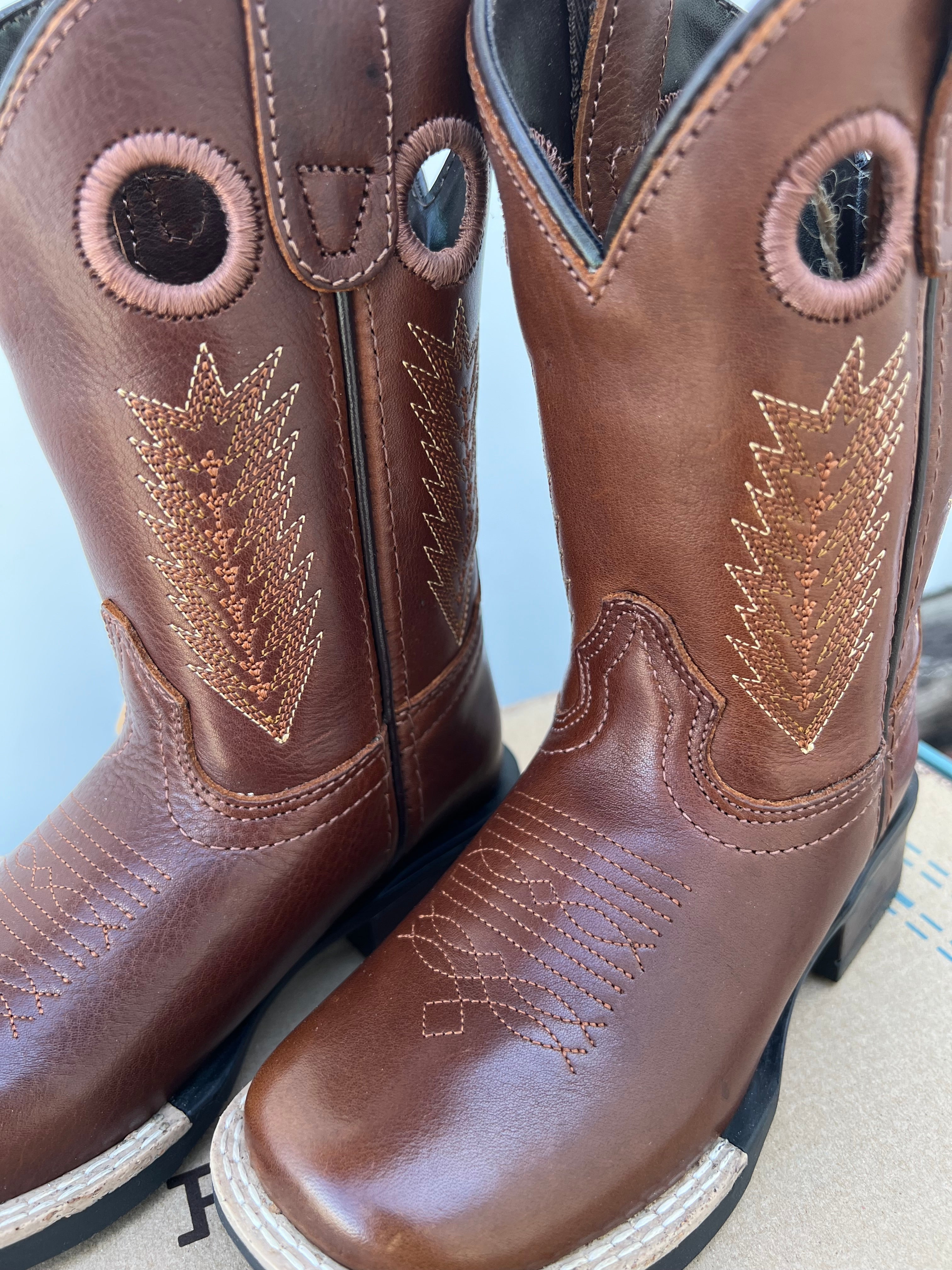 Roper Little Kids James Boots Tan