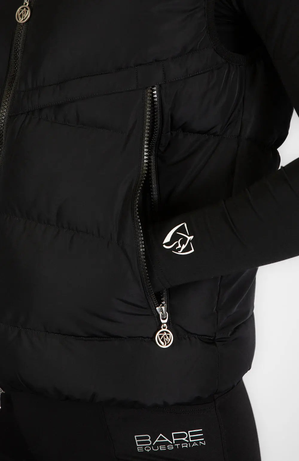 BARE Winter Series Urban Padded Vest - Black