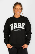 BARE Academy Sweater - Black/White