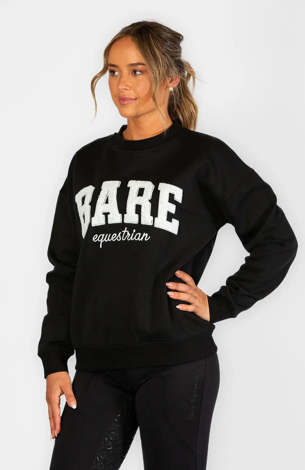 BARE Academy Sweater - Black/White
