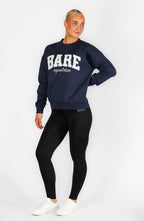 BARE Academy Sweater - Navy/White