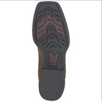 Roper Boots Ariat Heritage Wide Square Toe Brown Mens