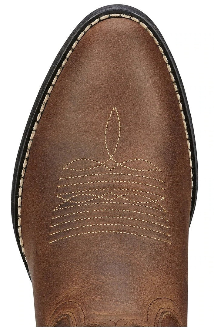 Western Boots Ariat Heritage Distressed Brown Ladies