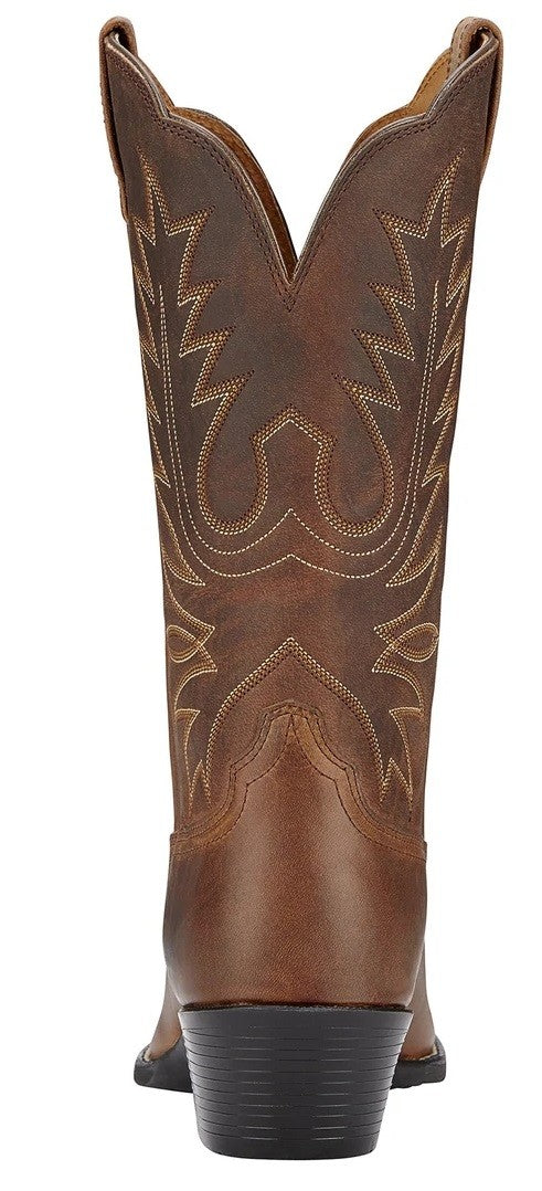 Western Boots Ariat Heritage Distressed Brown Ladies