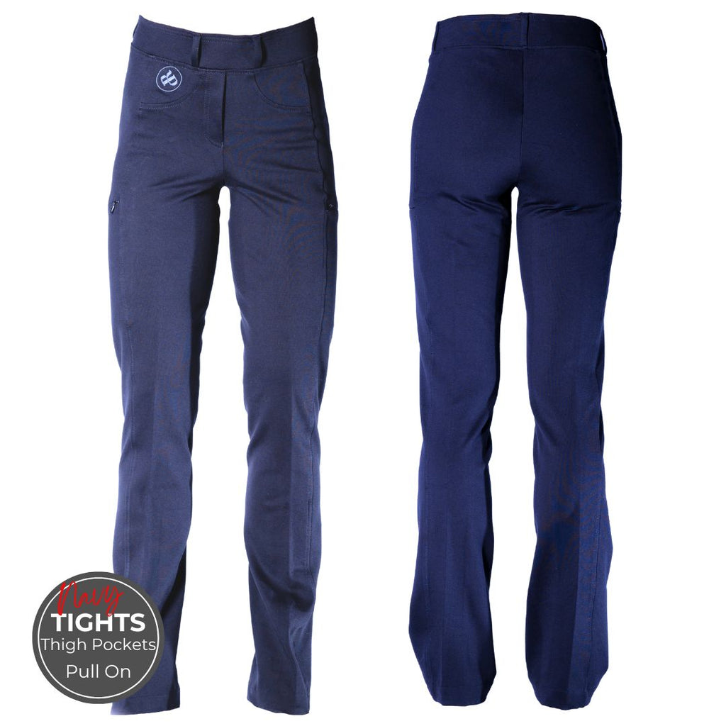 Compass Bootcut Tights