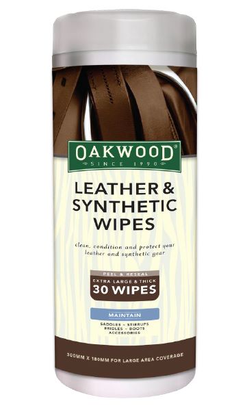 Oakwood Leather & Synthetic Wipes