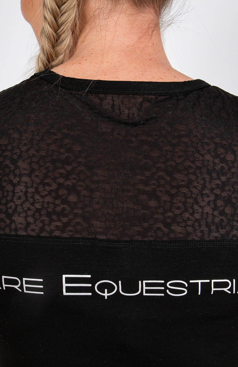 BARE Leopard Tank Top - Black