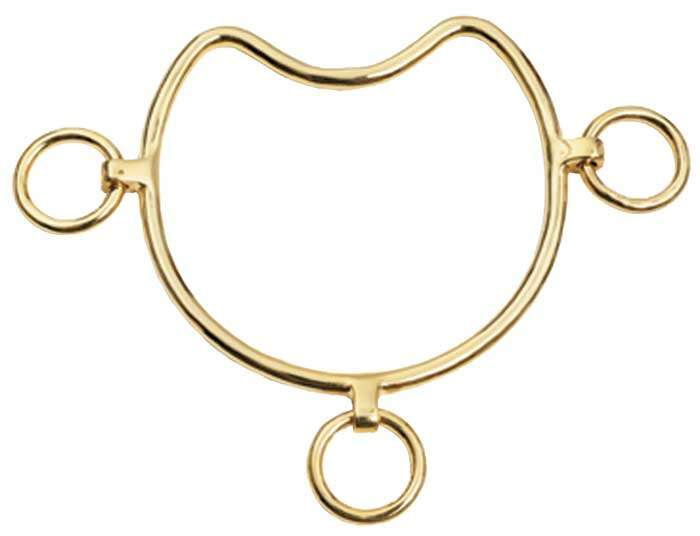 Zilco Anti-Rearing Bit - Gold