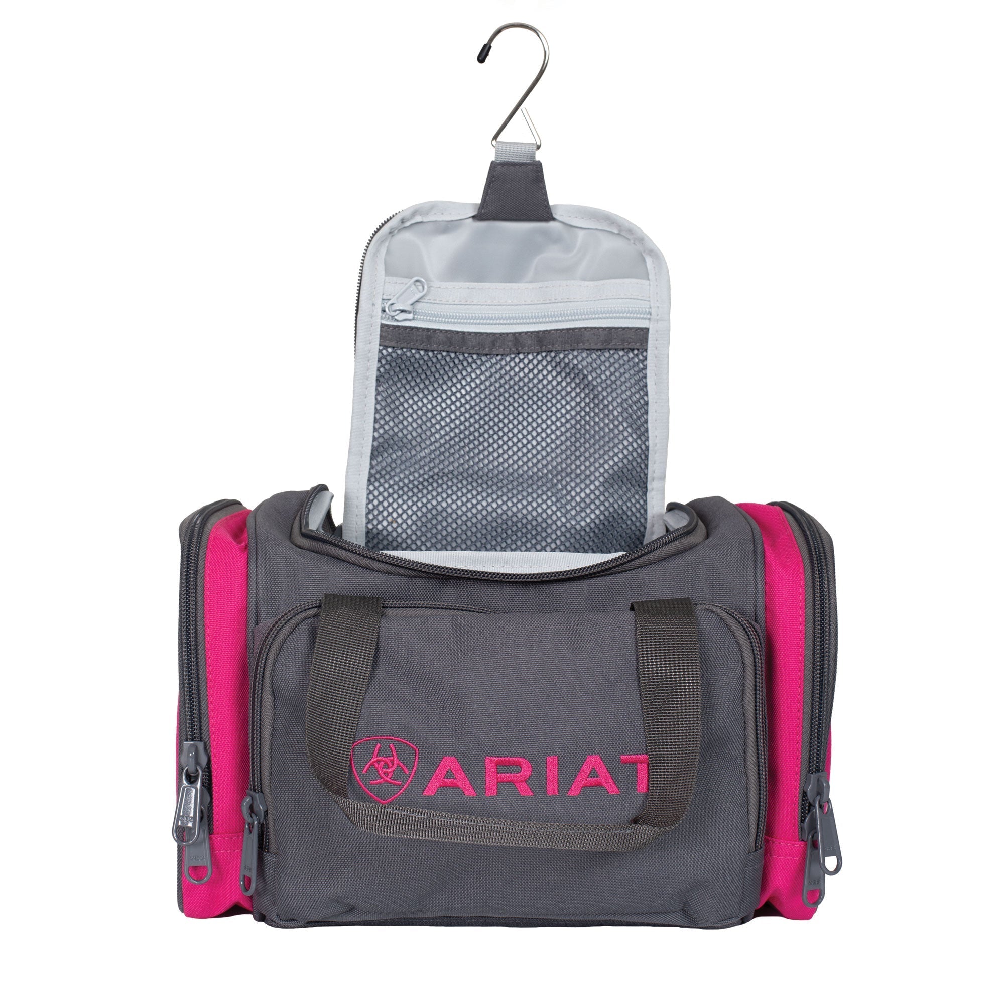 Ariat Unisex Vanity Bag - Pink / Charcoal