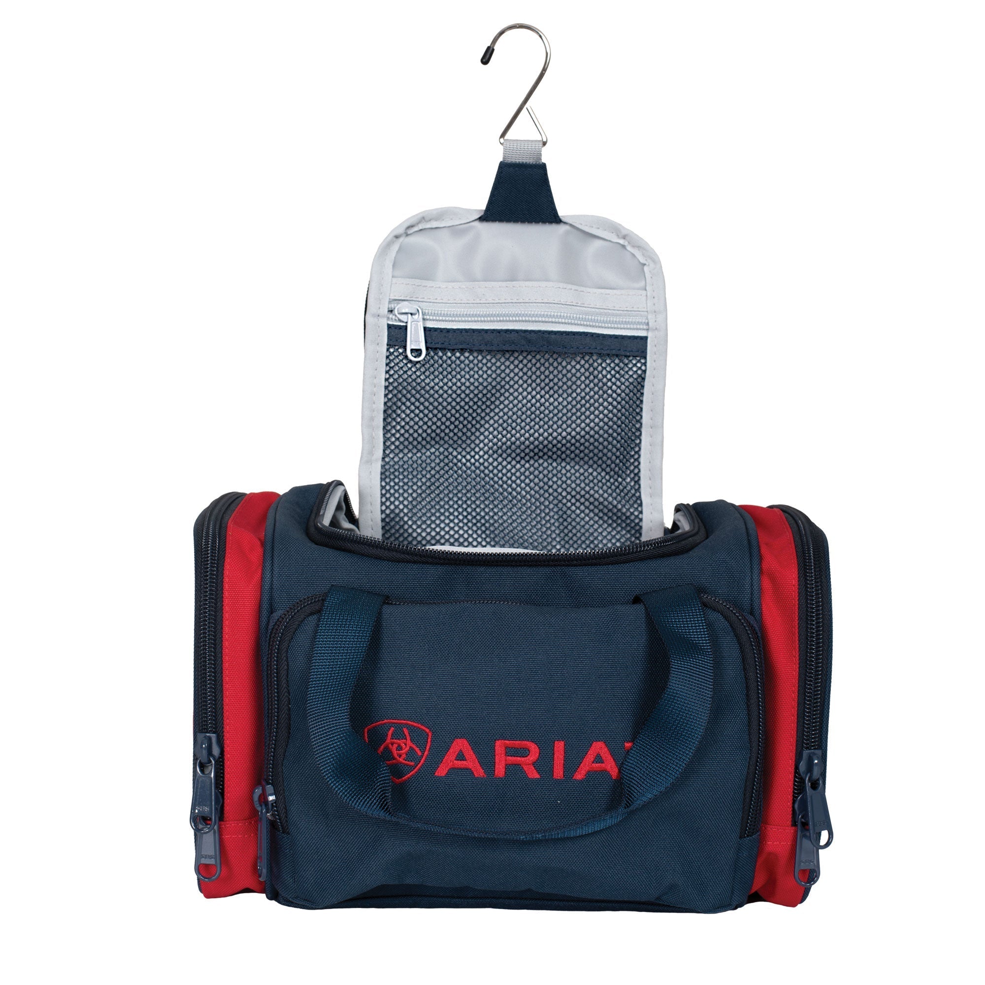 Ariat Unisex Vanity Bag - Red / Navy