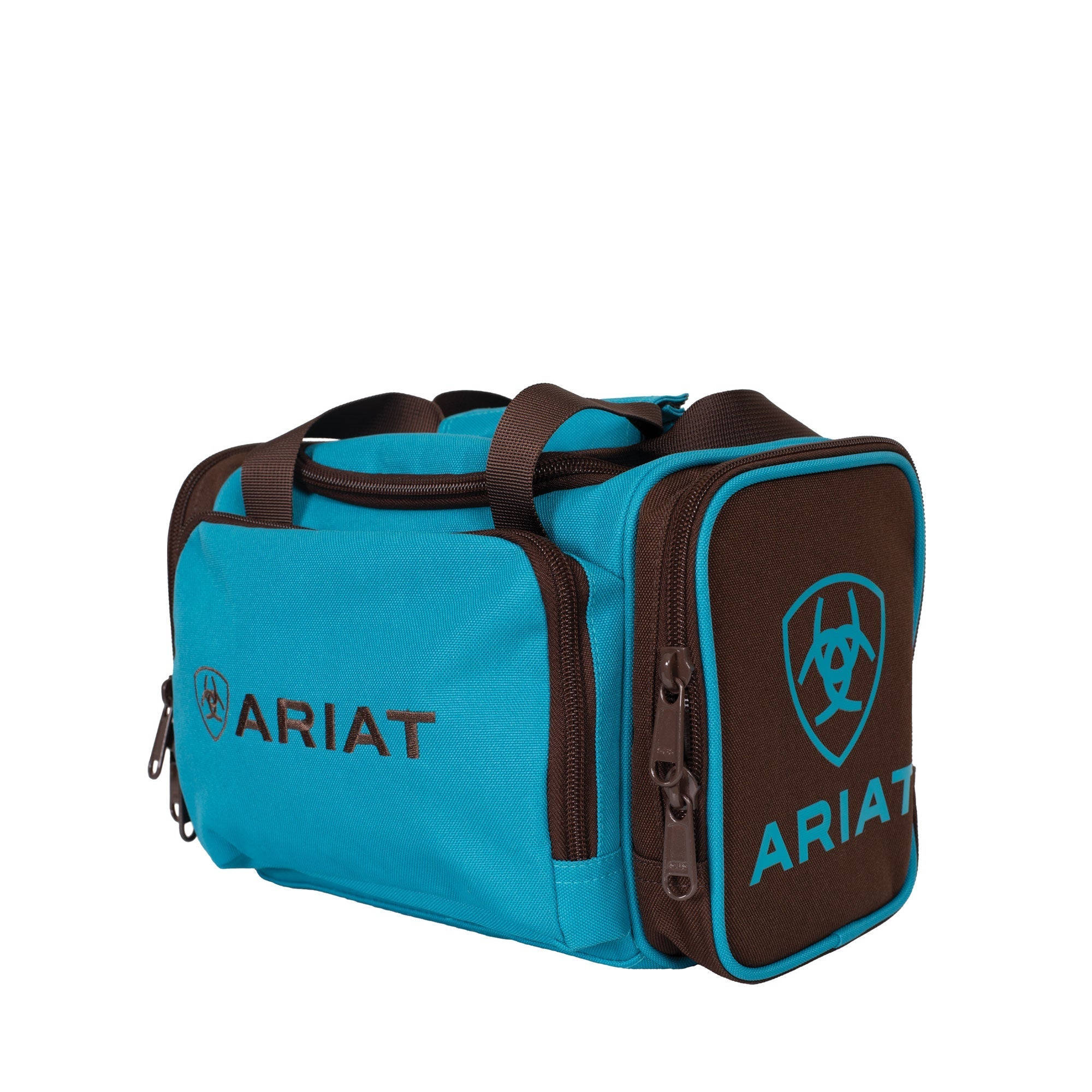 Ariat Unisex Vanity Bag - Turquoise / Brown