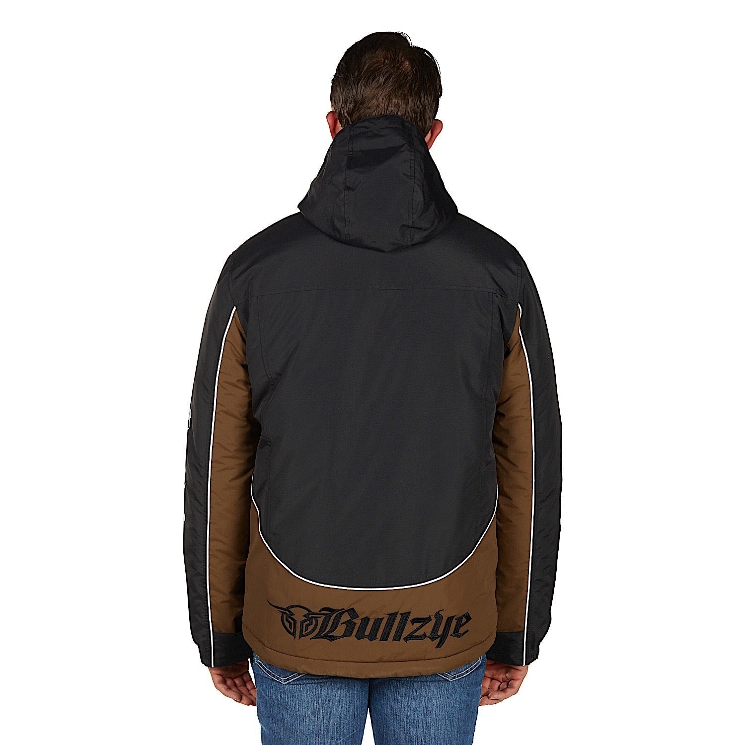 Bullzye Men's Bazooka Jacket - Black/Dark Tan
