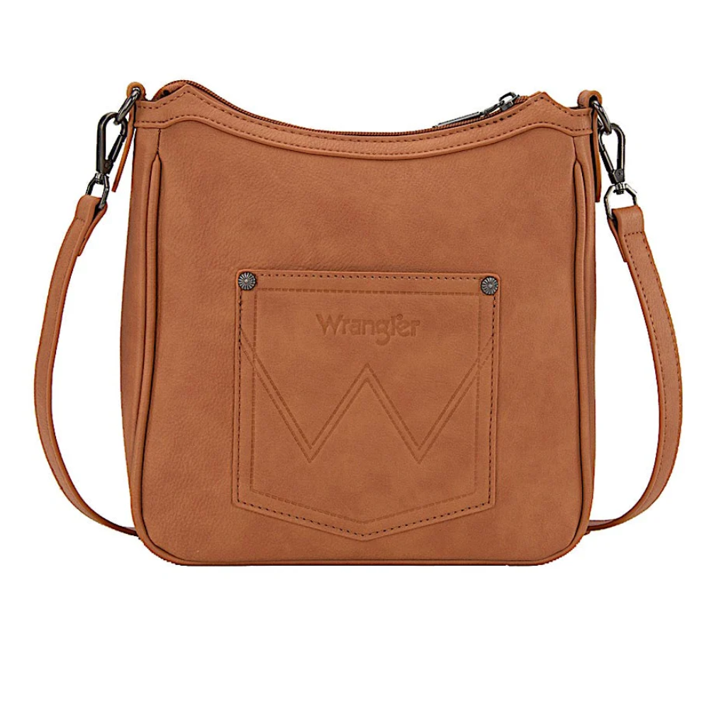 Wrangler Cilia Aztec Crossbody Bag - Tan