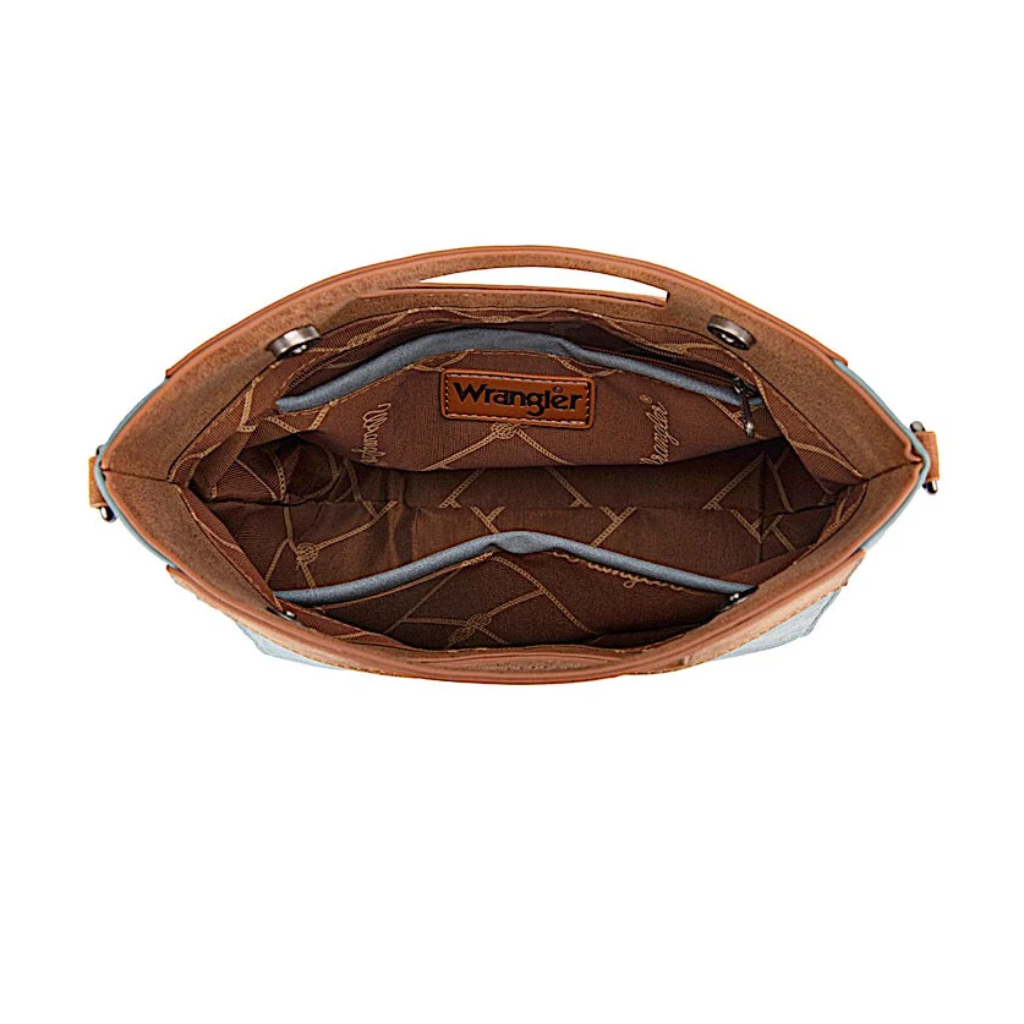Wrangler Inez Embroidery Bag - Blue