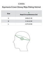 Equinavia Crown Glossy Mips® Riding Helmet