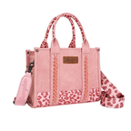 Wrangler Leopard Print Crossbody Bag - Pink
