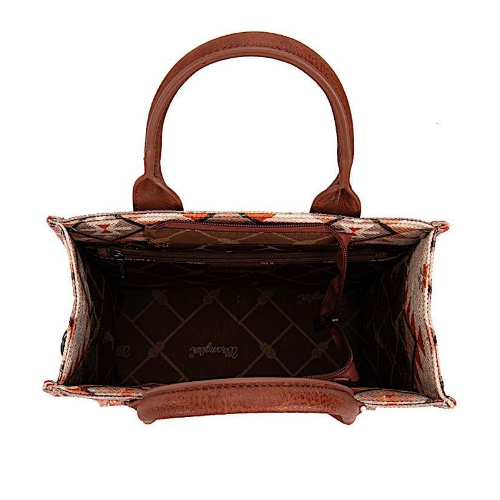 Wrangler Macy Aztec Crossbody Bag - Tan