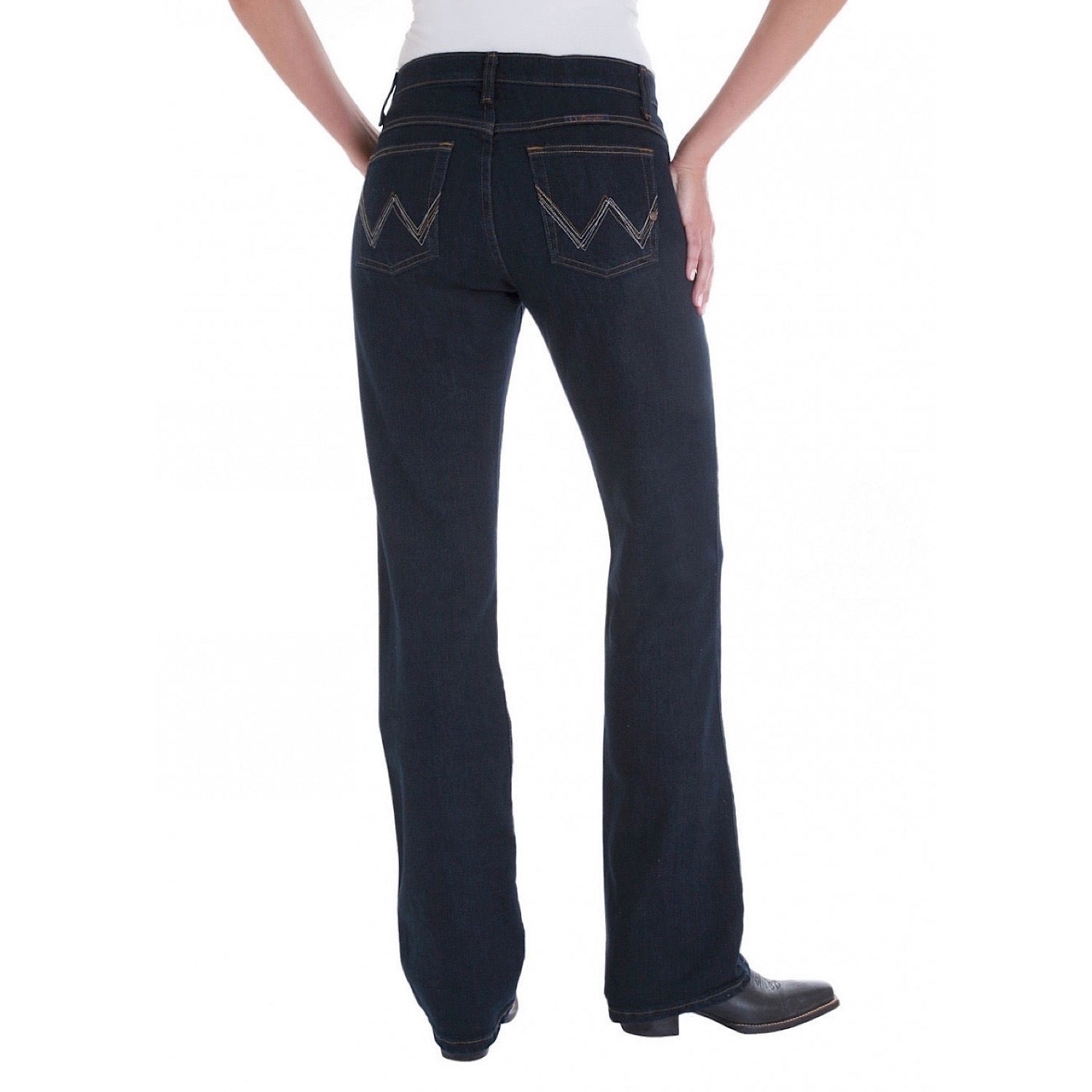 Wrangler Women's Q-Baby Ultimate Riding Jean - Dark Dynasty